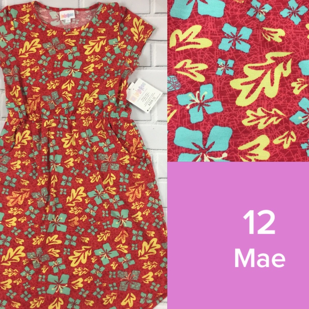 LuLaRoe Mae dress size 12